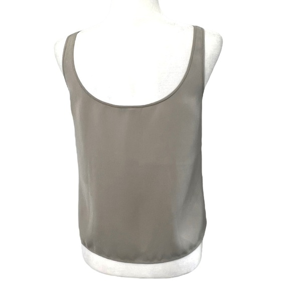 Giorgio Armani Gray Sleeveless Scoop Neck Pullover Tank Top - Size 28 - Picture 6 of 10